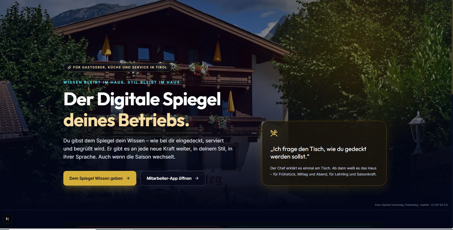 Der Digitale Spiegel: Wissen bleibt im Haus - KI-Prototyp aus KIDU Buildathon