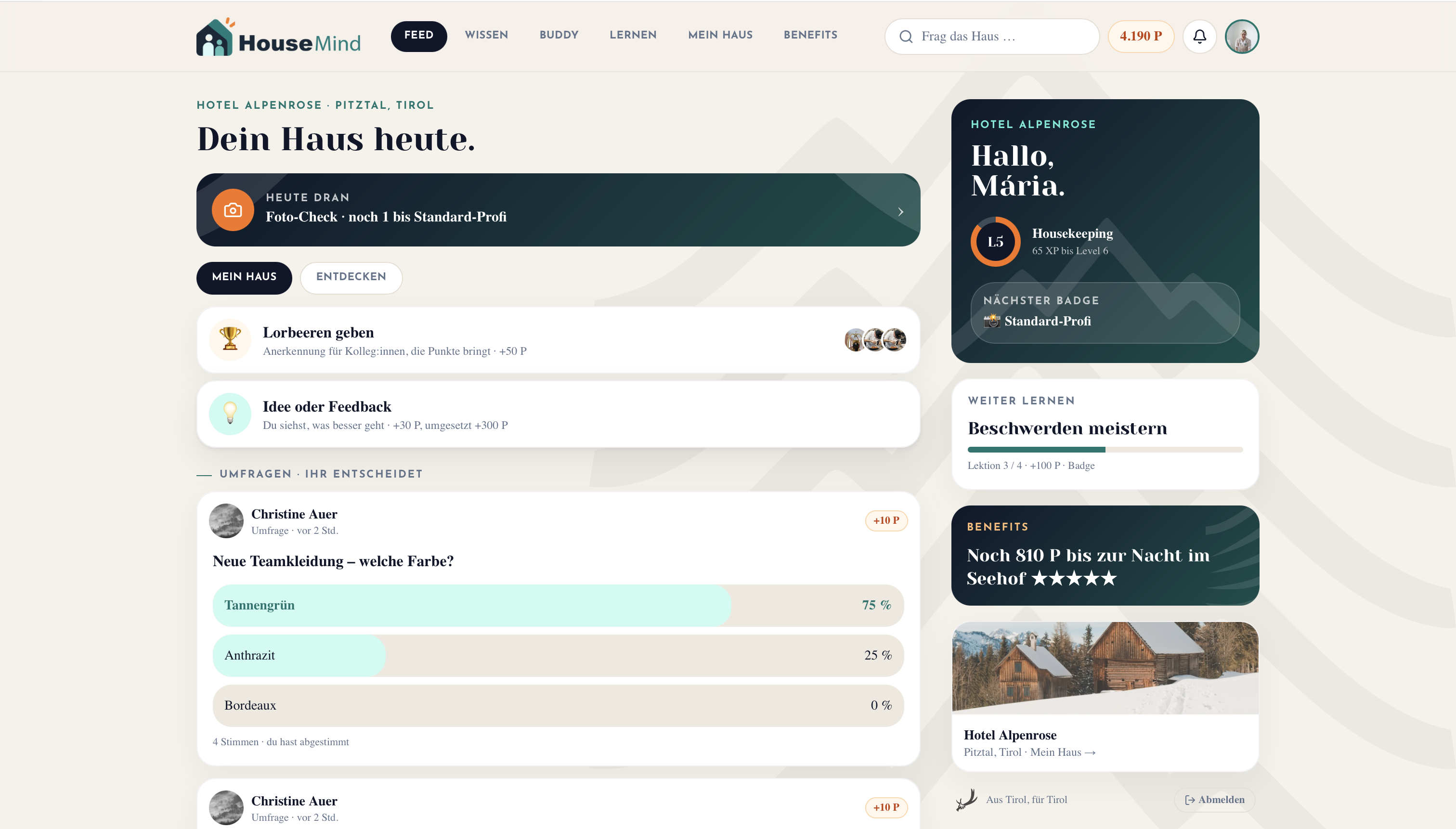 HouseMind – Mitarbeiter und Wissen im Hause - KI-Prototyp aus KIDU Buildathon